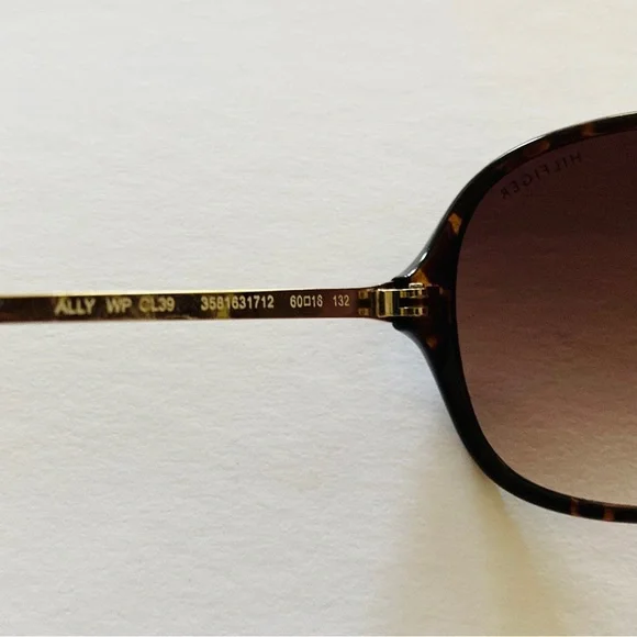 Tommy Hilfiger Ally Tortoise Shell Sunglasses - Picture 7 of 8